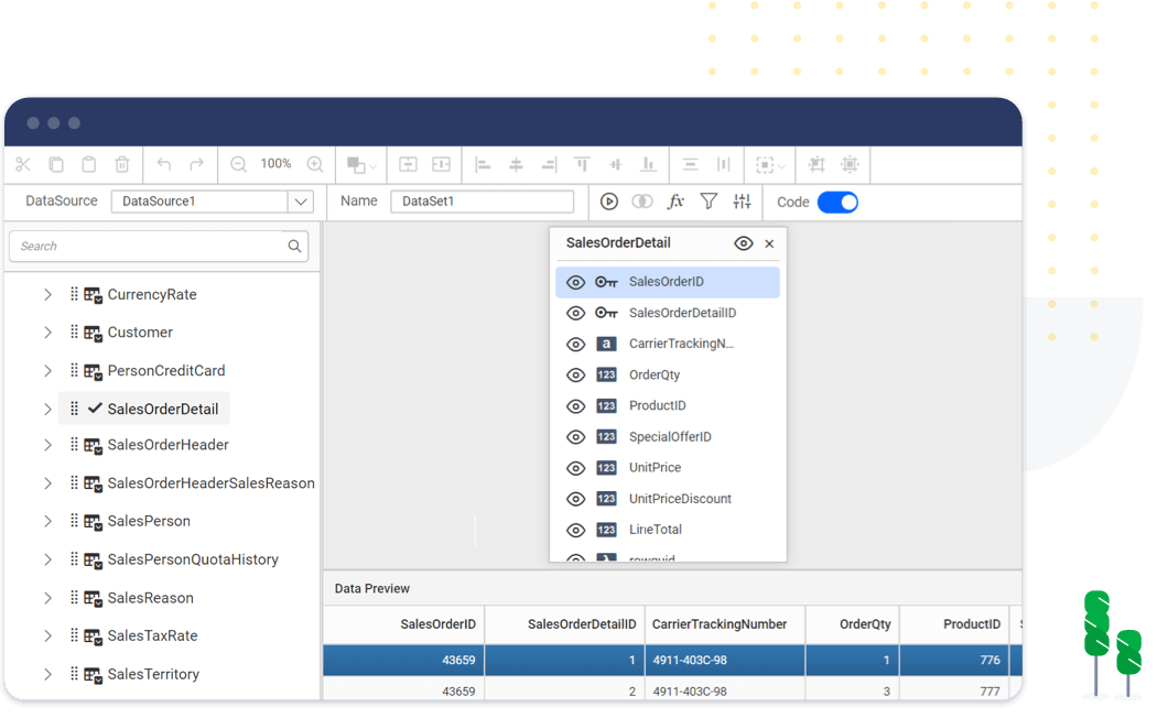 product builder javascript