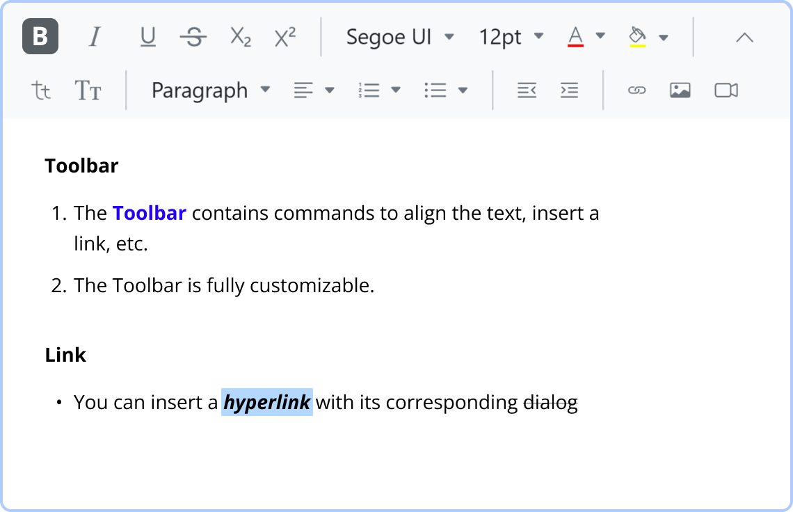 React RichTextEditor