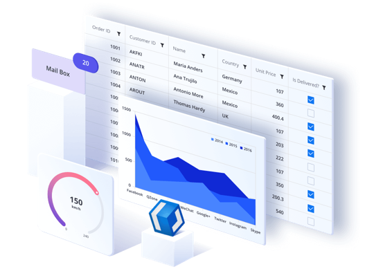 WinUI Controls - Build Modern Windows Desktop apps | Syncfusion