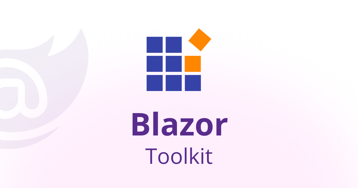 Syncfusion Toolkit for Blazor – Free Open-Source Components