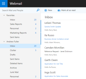 Webmail case study