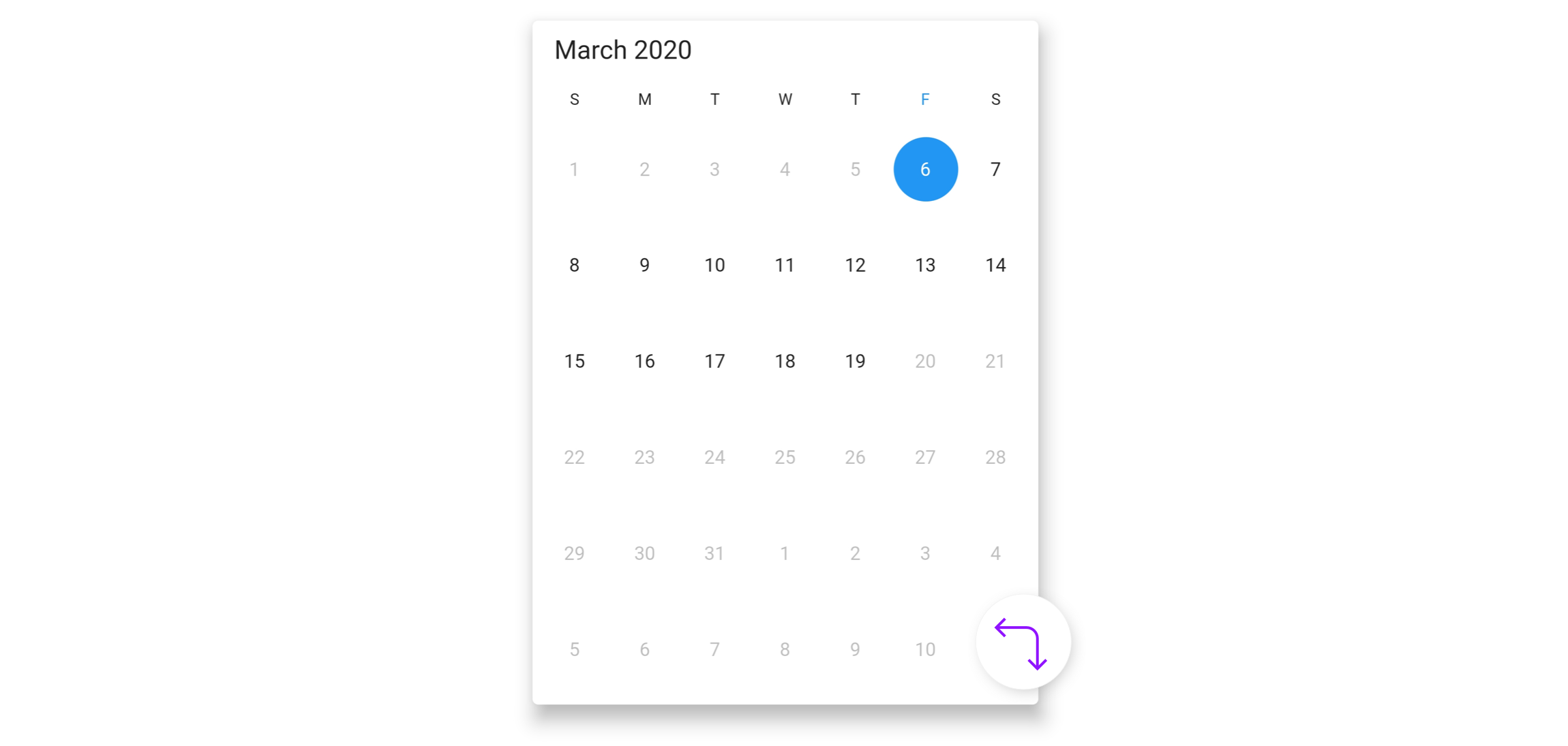 GitHub Alisheaib flutter date picker