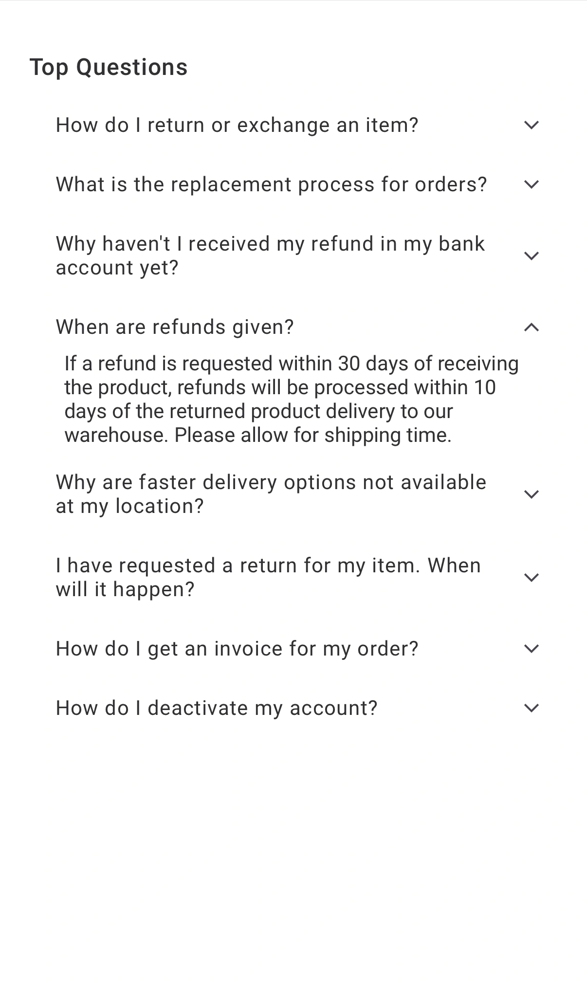 FAQs