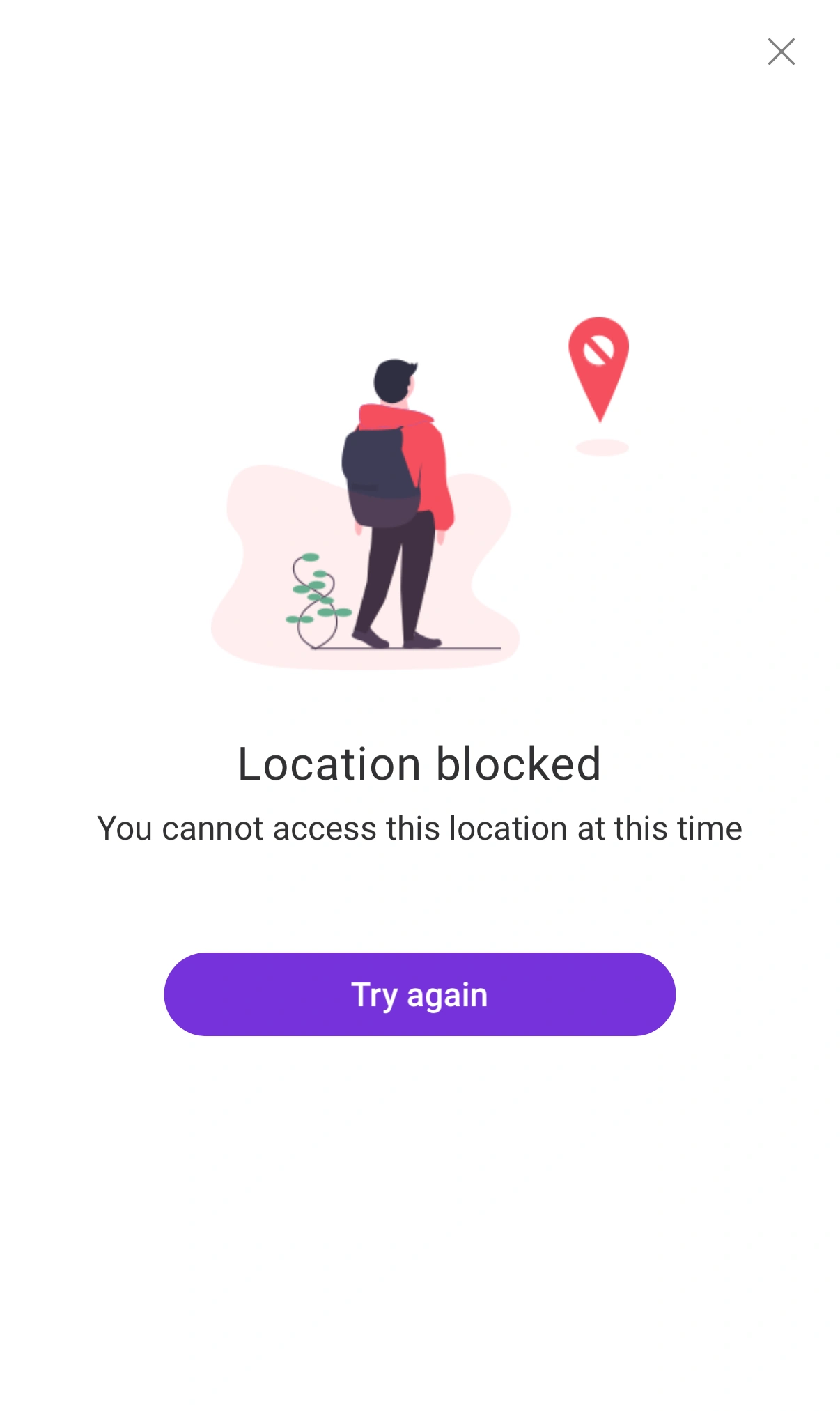 Location denied