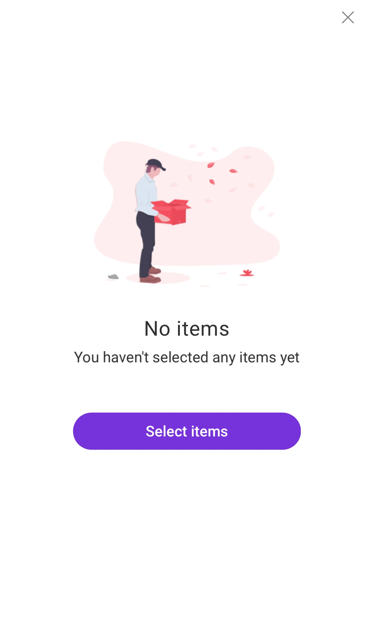 No item