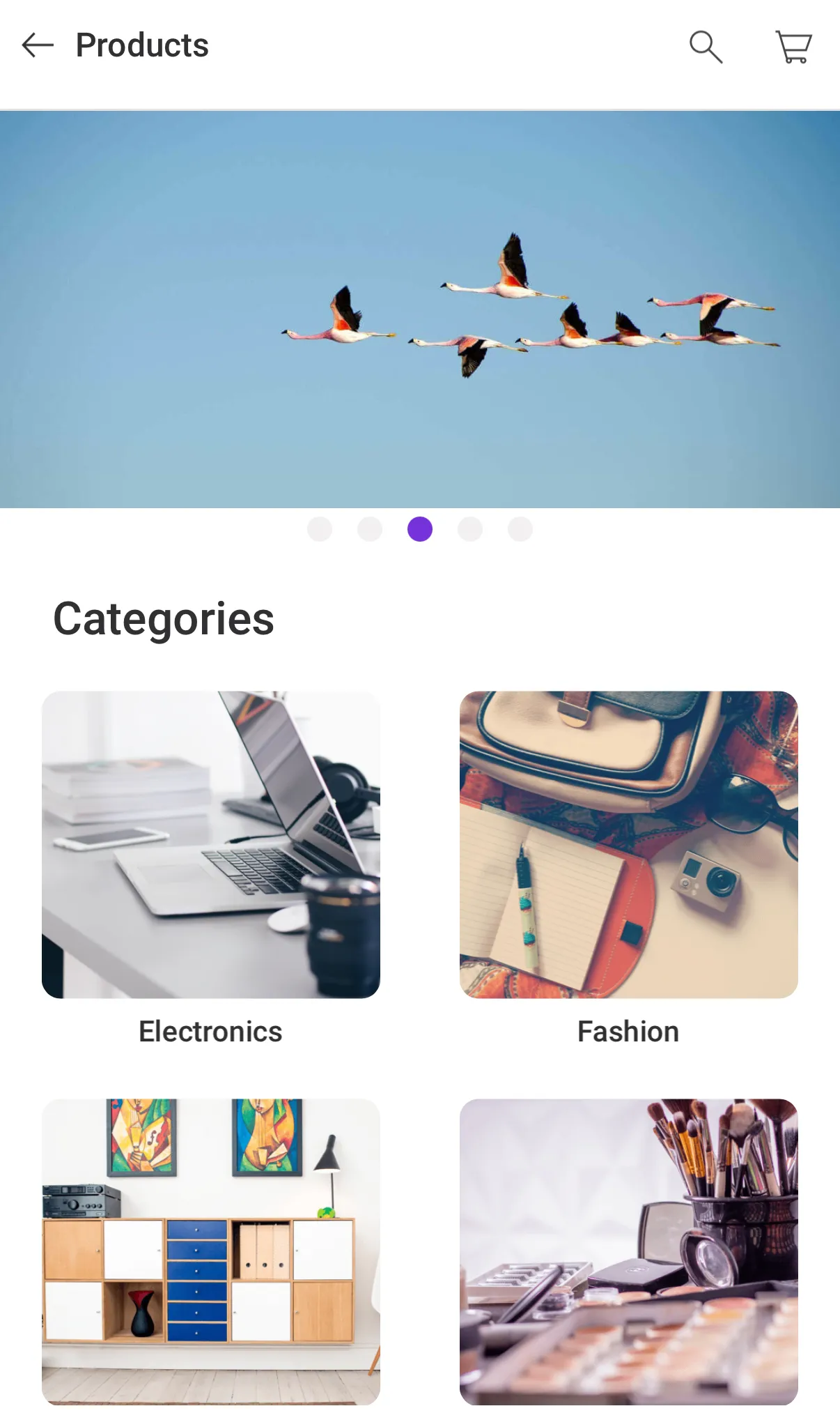 Product home