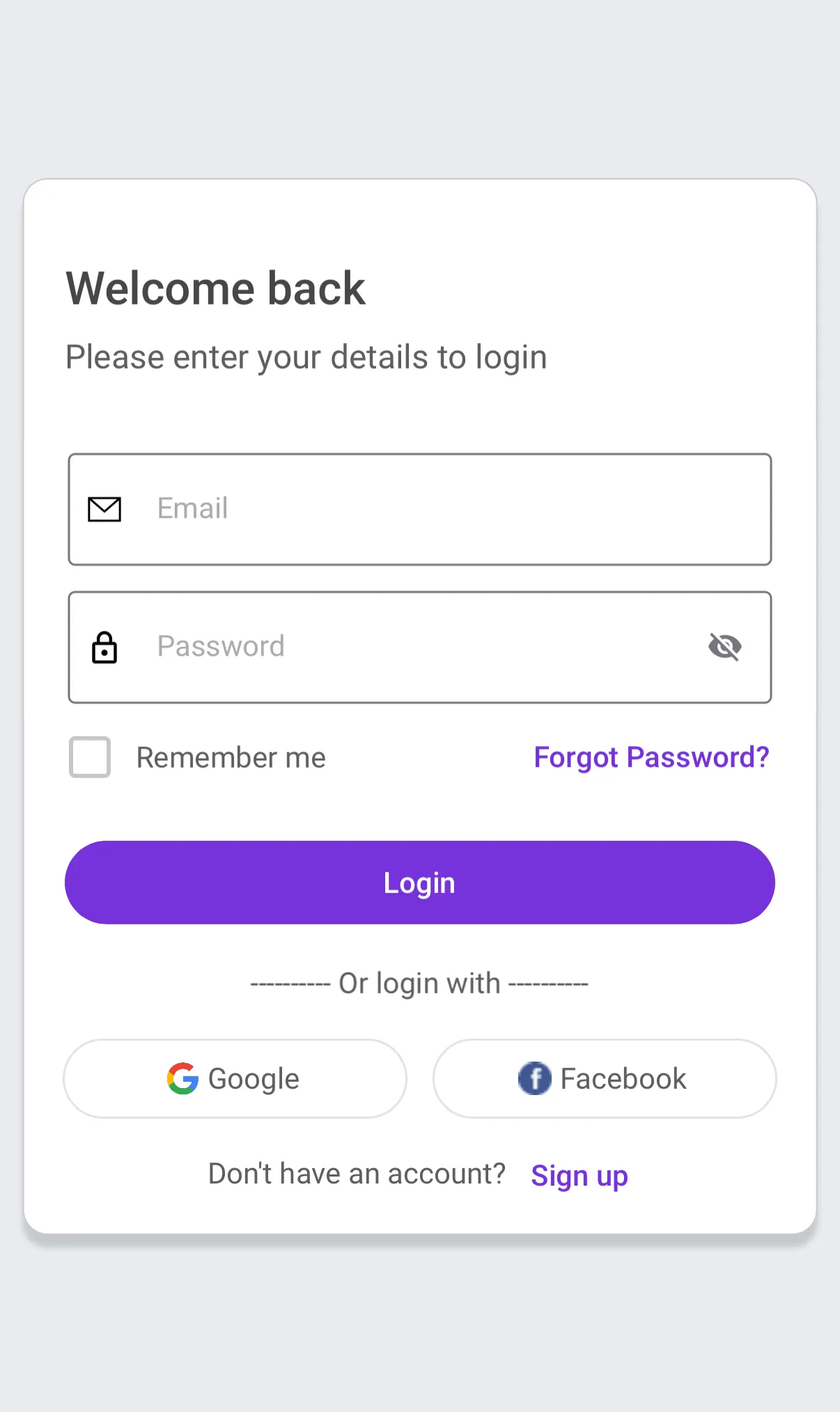 Login