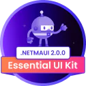 Essential UI Kit for .NET MAUI 2.0 delivered 8 customizable pages to speed up app development