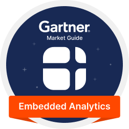 Syncfusion's Bold BI named in Gartner® Market Guide for Embedded Analytics.
