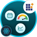 Syncfusion releases a second set of high-performance Pure React controls