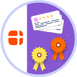 Bold BI earned top ratings and esteemed badges on review sites.