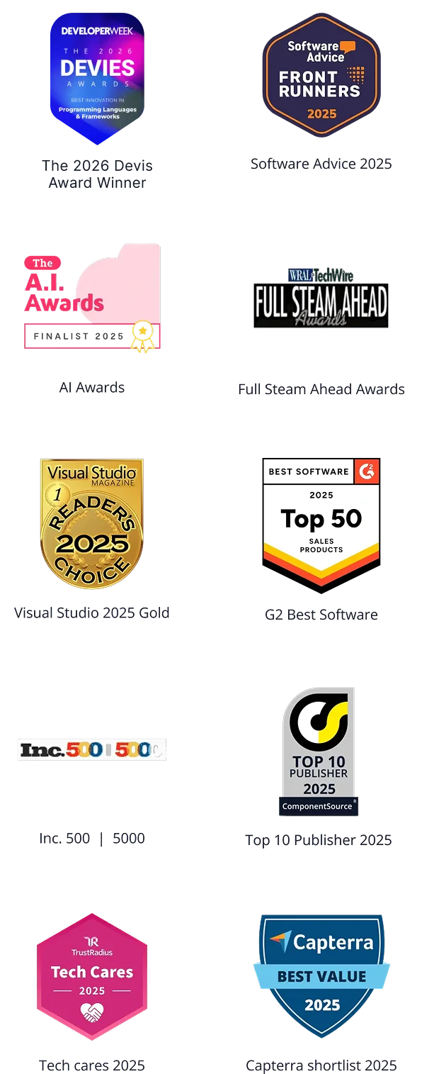 Syncfusion Awards