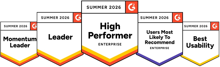 G2 badges
