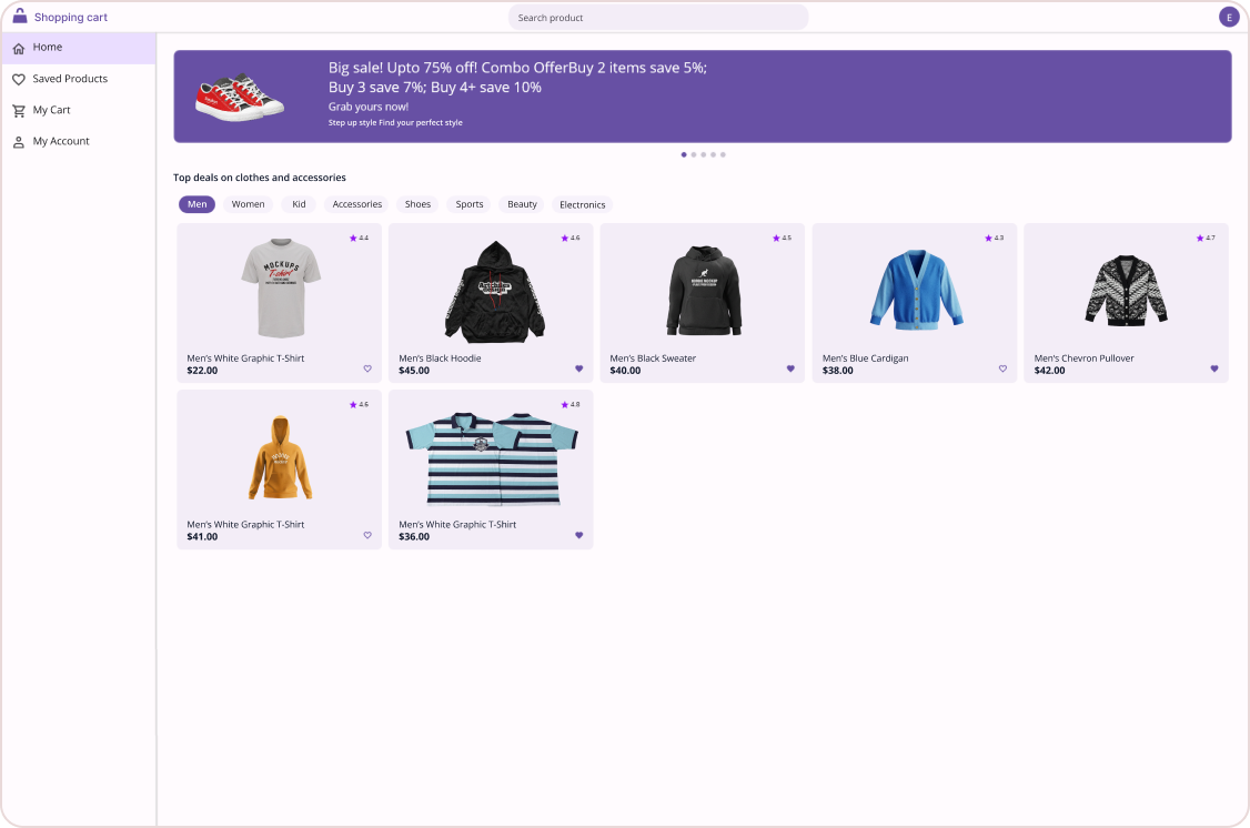 Shopping Cart Banner image
