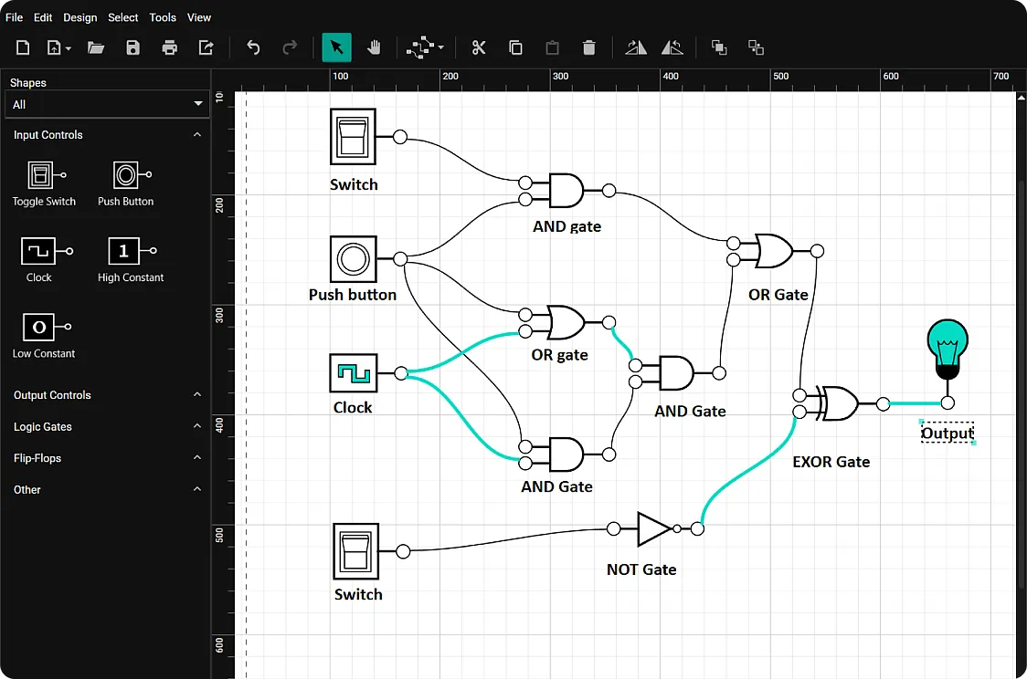 Logical Circuit Designer Banner image