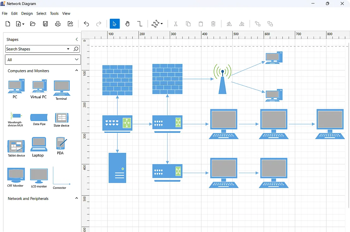 Network Diagram Banner image