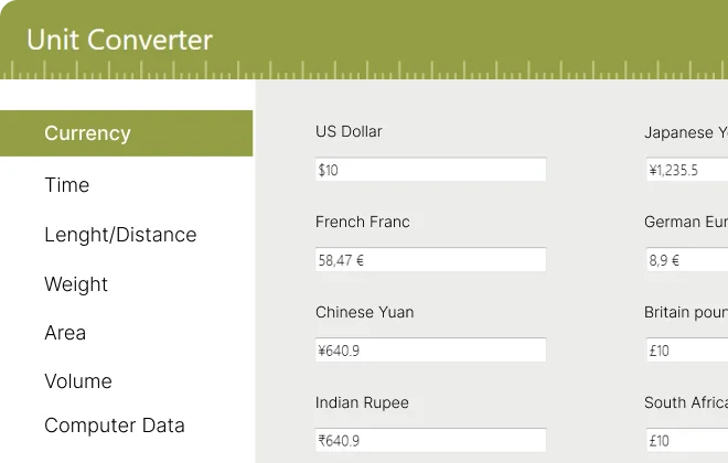 Unit Converter