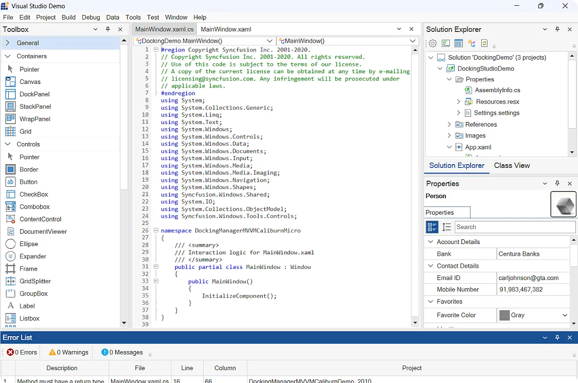 Visual Studio Banner image