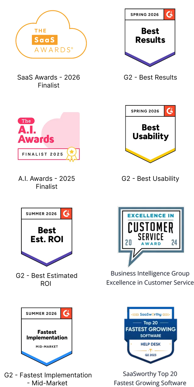BoldDesk Awards