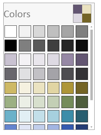 WPF Color Palette