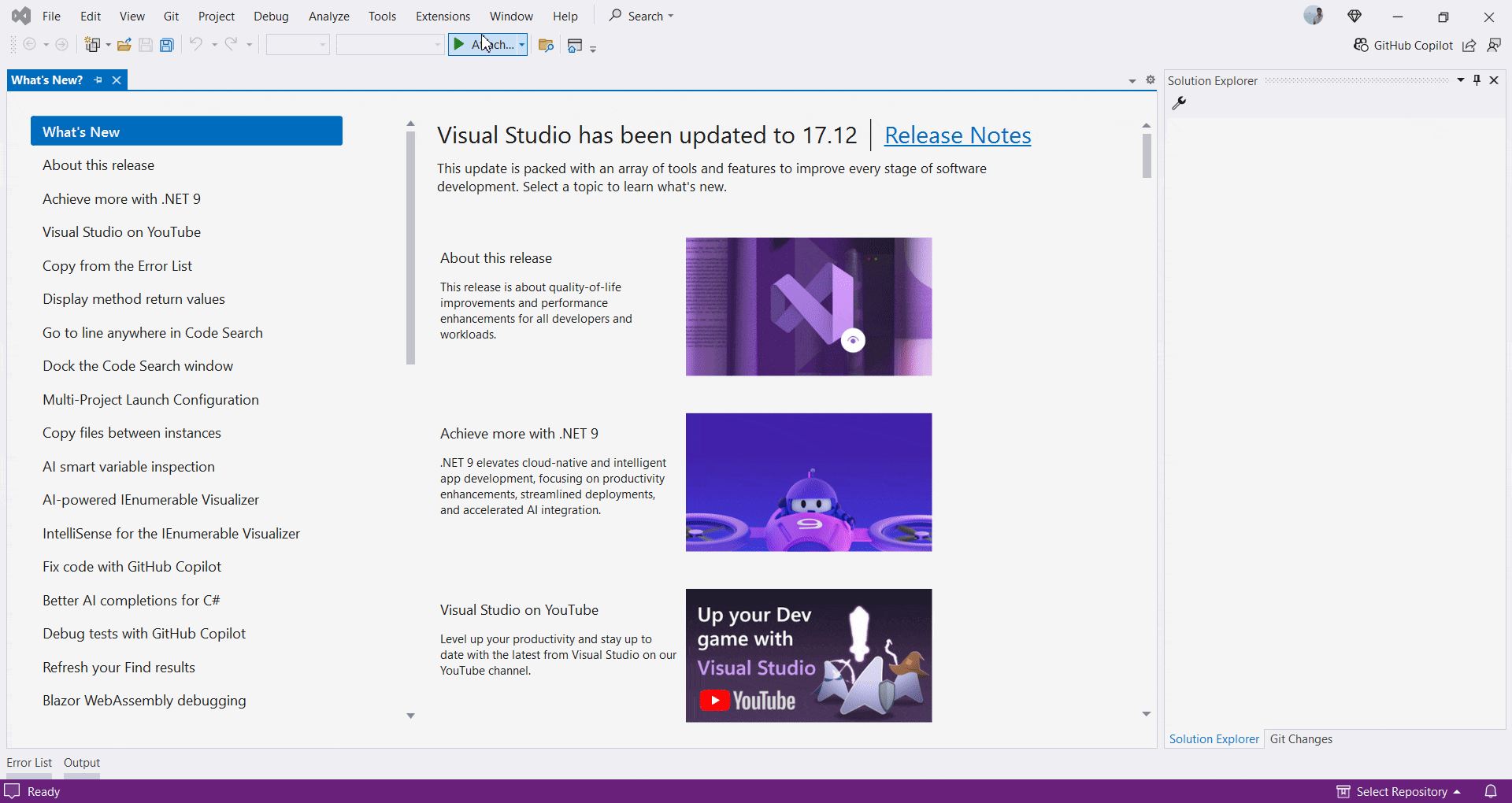 Syncfusion Blazor Extensions Create New Project