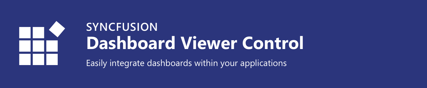Syncfusion Dashboard Viewer Control Banner