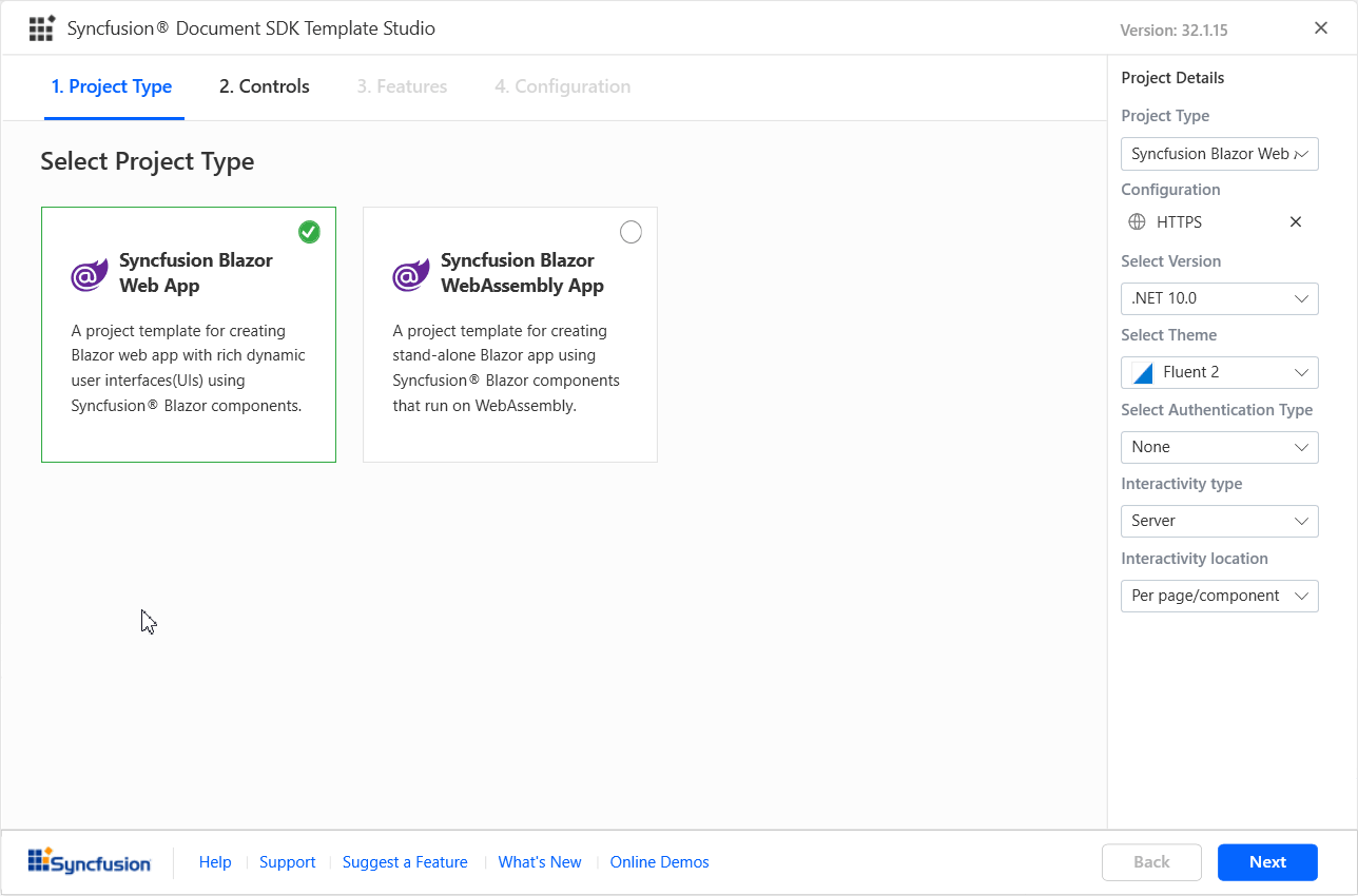 Syncfusion Document SDK Extension Configurations