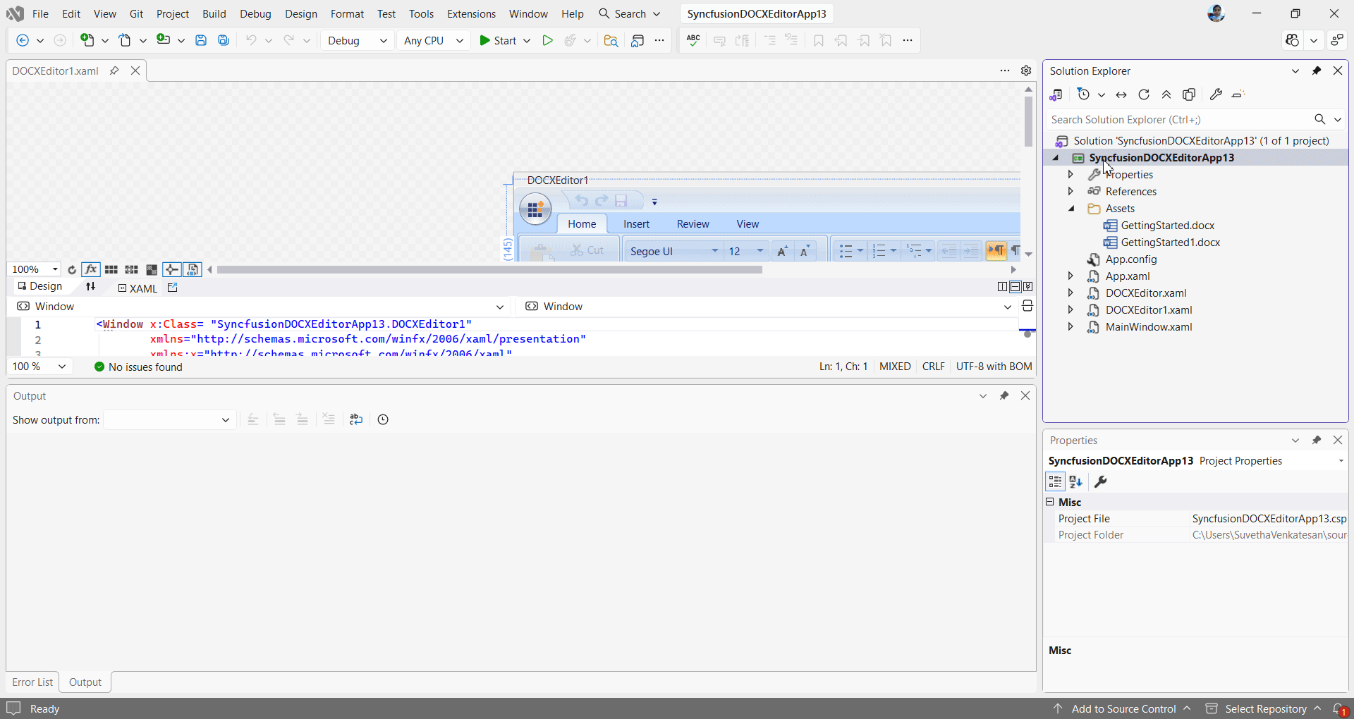 Syncfusion DOCX Editor SDK Extension reference manager 