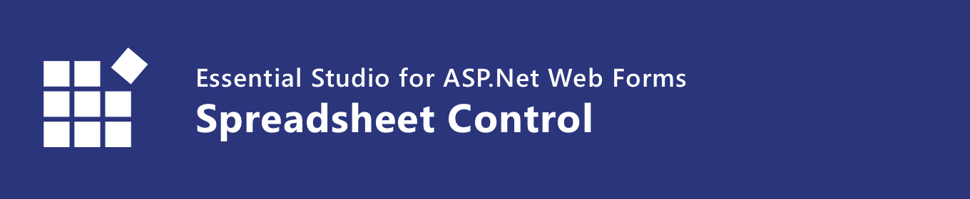 syncfusion asp.net web forms spreadsheet control banner