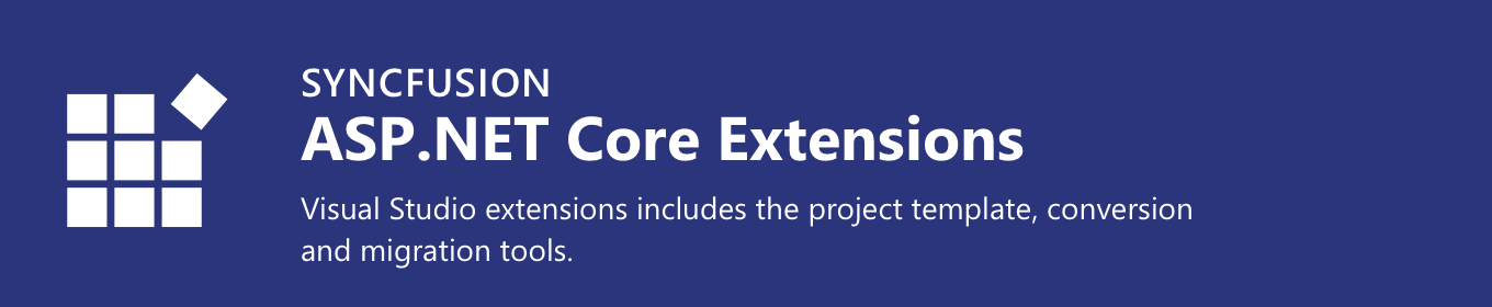 Syncfusion ASP.NET Core Extensions 