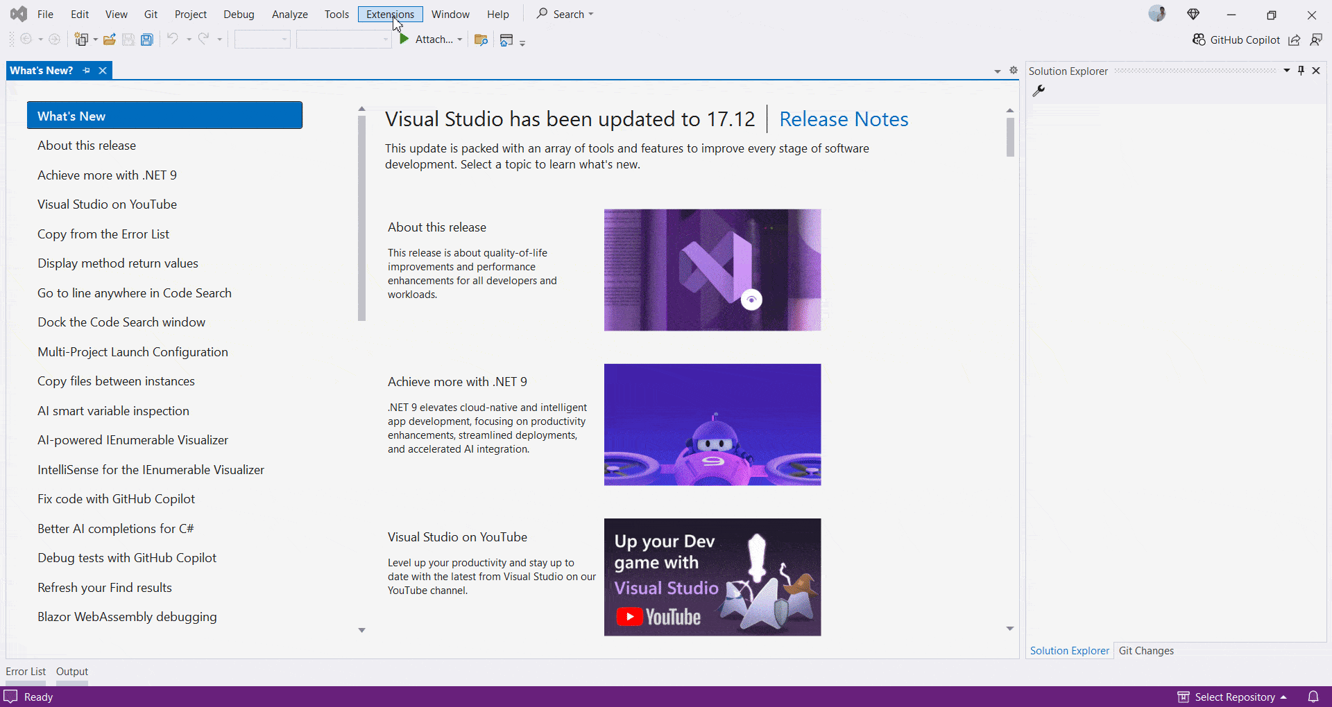 Syncfusion ASP.NET MVC Extensions new project creation