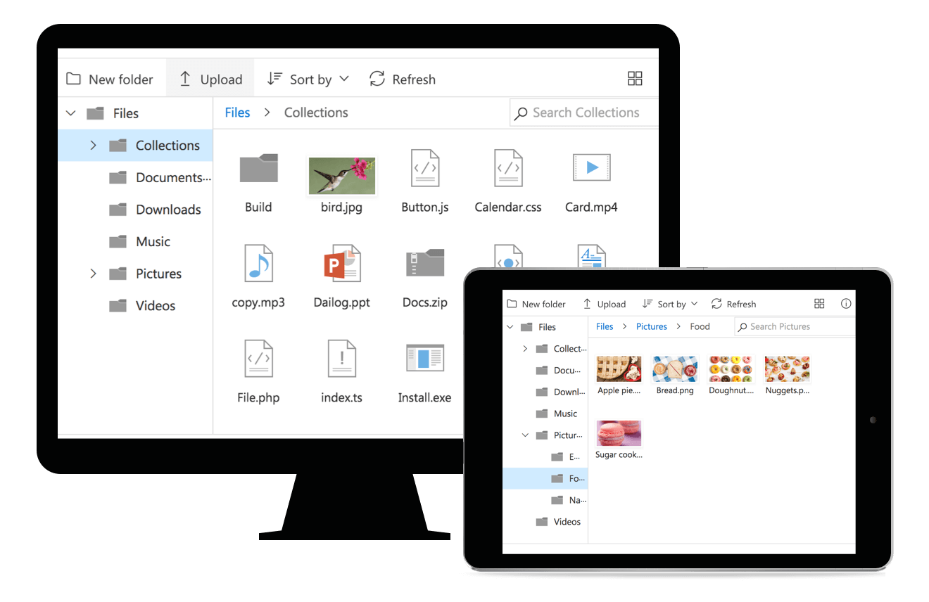 Syncfusion JavaScript File Manager Control 