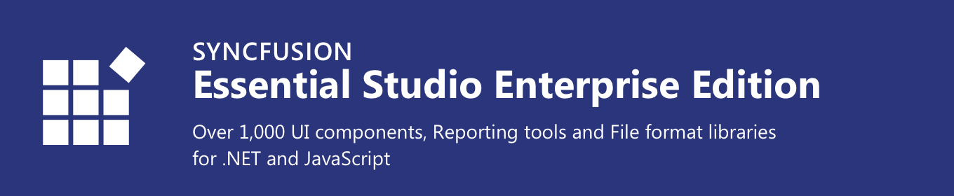 Syncfusion Essential Studio syncfusion wpf controls