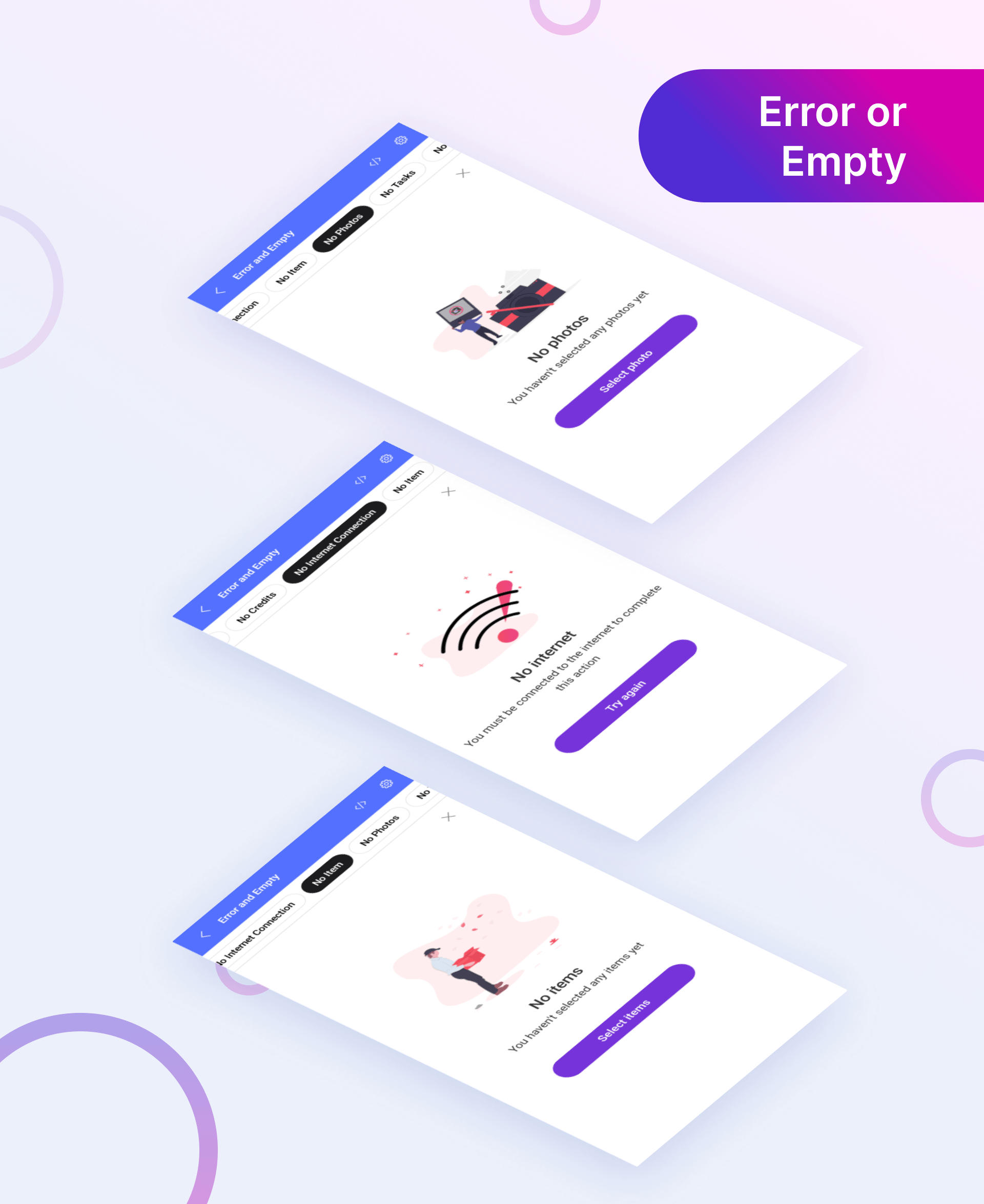 MAUI UI Kit - Error And Empty