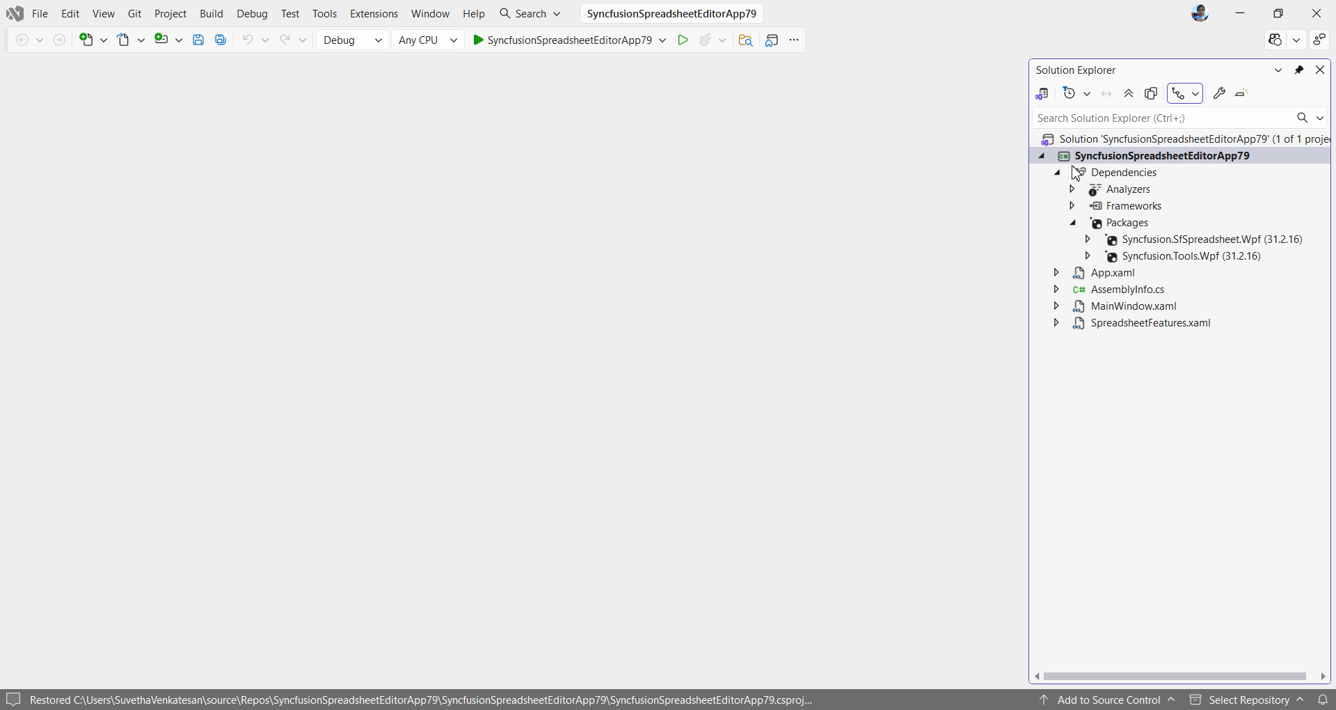 Syncfusion Spreadsheet Editor SDK Extension reference manager 