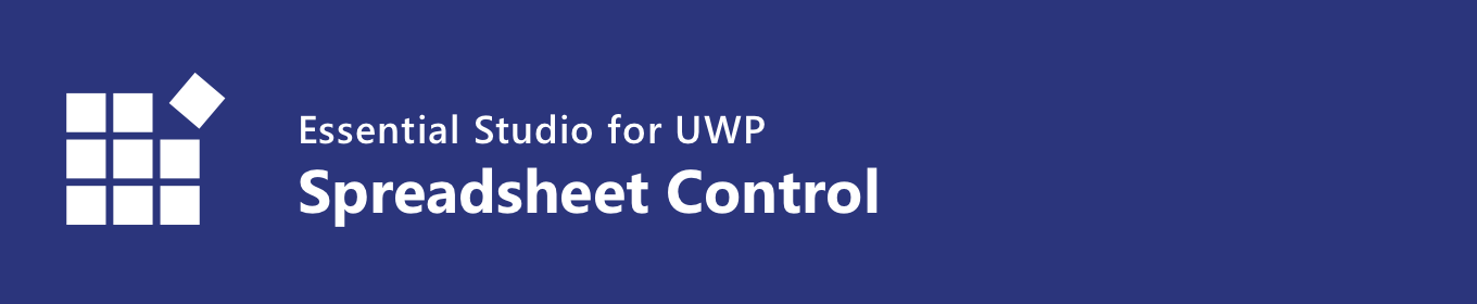 UWP Spreadsheet Control - Syncfusion