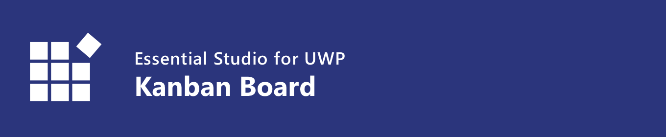 Syncfusion UWP Kanban Board
