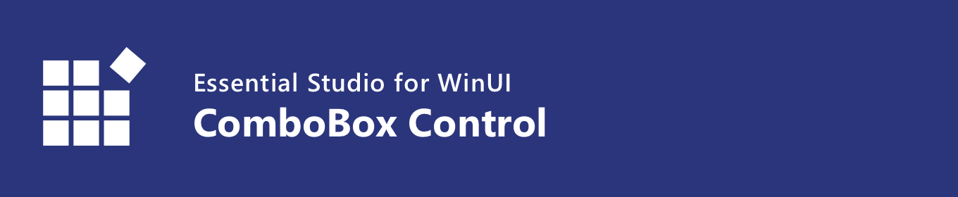 WinUI ComboBox banner