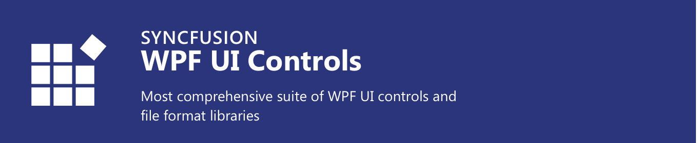 syncfusion wpf controls