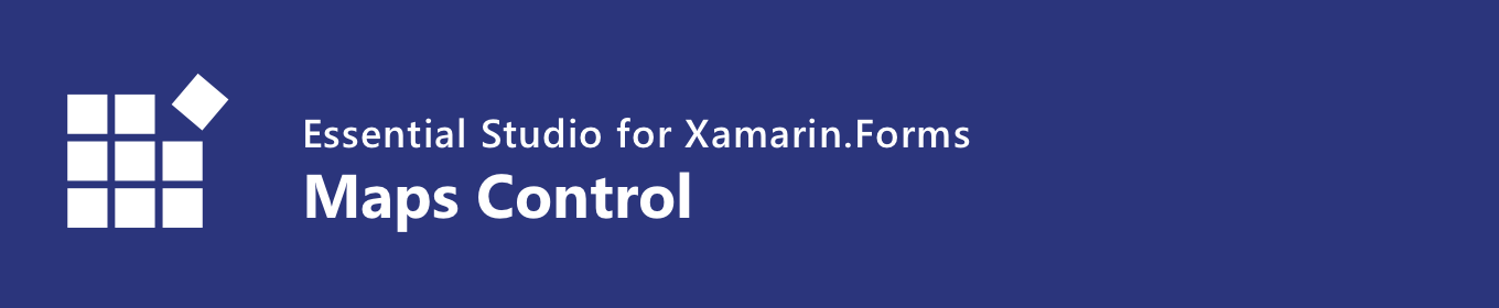 Syncfusion Xamarin.Forms Maps control banner