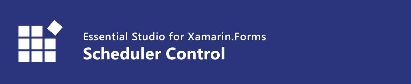 Xamarin Scheduler Control